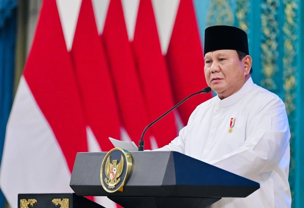 Presiden RI Prabowo Subianto (FOTO: Biro Pers Setpres RI)