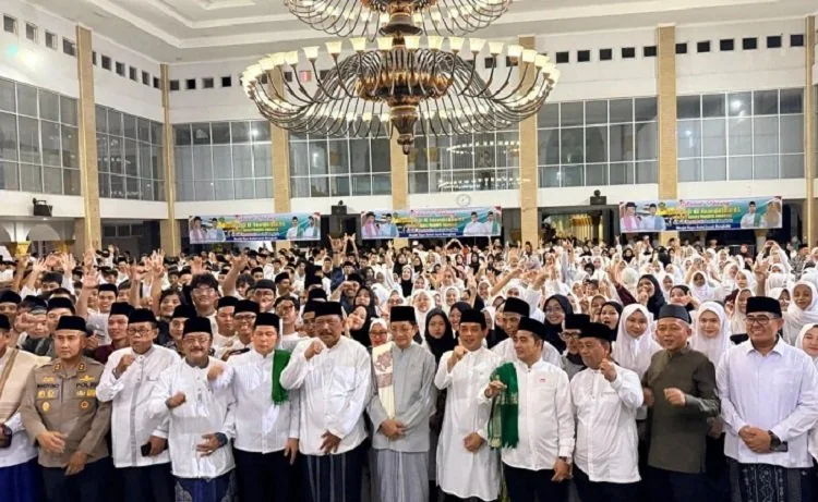 Menteri Agama Nasaruddin Umar mengukuhkan 53 pengurus RISMA di Bengkulu untuk memperkuat peran pemuda dalam memakmurkan masjid dan membangun karakter moderat. (Foto: ANTARA)