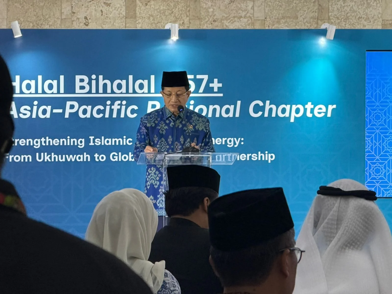 Menteri Agama Nasaruddin Umar menyebut indeks kerukunan masyarakat Indonesia mencapai 87 persen, tertinggi sejak Indonesia merdeka. (Foto: kabarbursa.com)
