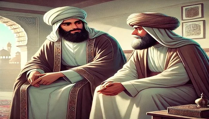 pertemuan Umar bin Khattab dan Abu Hurairah ilustrasi (int)