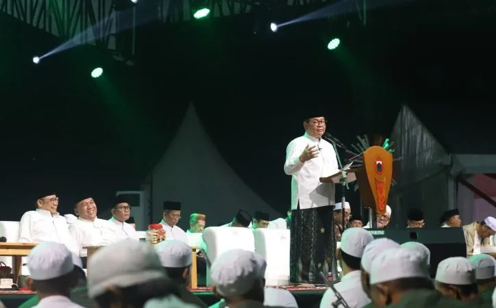 Ulama dan tokoh Betawi berharap Haul Akbar Ulama dan Habaib Betawi yang digelar Pemprov DKI Jakarta dapat menjadi agenda tahunan yang terus berlanjut. (Foto: Dok Kemenag Jakarta)