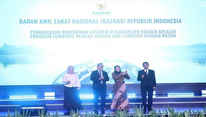 BAZNAS RI Raih Penghargaan Indonesian SDGs Awards 2024. (int)