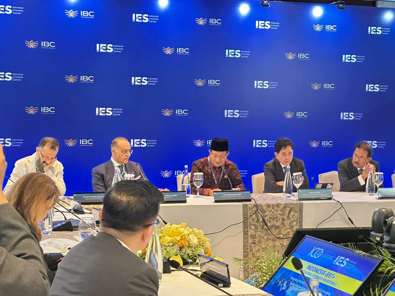 Indonesia melalui IES 2026 mendorong B57+ sebagai platform integrasi pasar halal dan kerja sama bisnis negara Islam. (Foto: Kabar Bursa/Moh Alphin Pulungan)