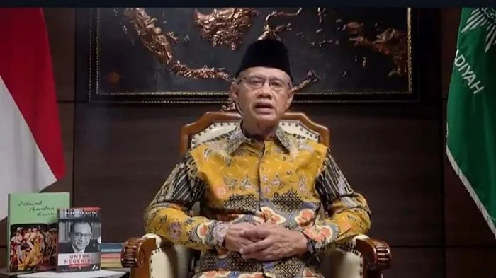 Ketua Umum Pimpinan Pusat Muhammadiyah, Prof Haedar Nashir. (int)