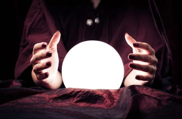 fortune teller's hands