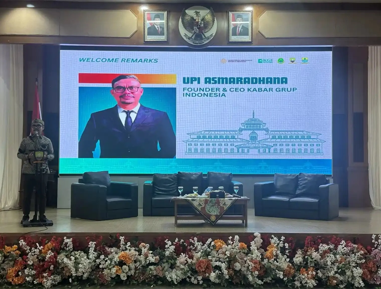 Upi Asmaradhana menilai kebudayaan kini menjadi penggerak ekonomi daerah. Jawa Barat didorong mengoptimalkan potensi budaya untuk meningkatkan kesejahteraan. (Foto: Kabar Bursa)