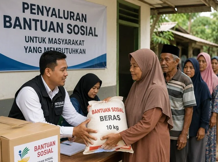 Buya Yahya menjelaskan hukum mengaku miskin demi mendapat bansos. Simak dalil hadis serta penjelasan Islam tentang mengambil hak orang fakir. (Foto: Chatgpt/Serambi Muslim/Ilustrasi)