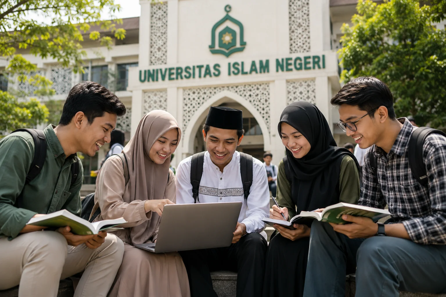 Sebanyak 20 peserta non-Muslim dan satu peserta dari Papua Nugini mengikuti UM-PTKIN 2026. PTKIN dinilai semakin inklusif dan diminati masyarakat. (Foto: Chatgpt/Serambi Muslim/Ilustrasi)