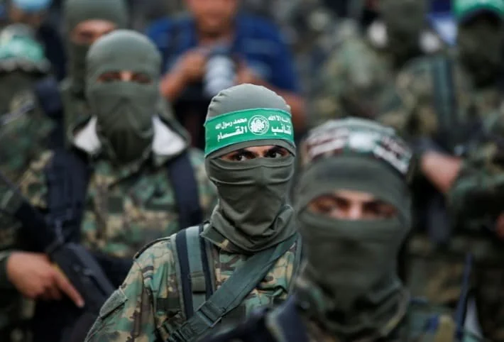 Ilustrasi pasukan sayap militer Hamas (Foto:Reuters)