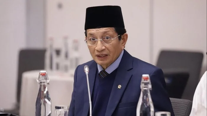 Menag saat mengikuti FGD dengan DPR RI, Rabu (8/1/2024). (Foto  : Kemenag)