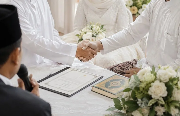 ILUSTRASI - Islam melarang beberapa jenis pernikahan karena bertentangan dengan syariat. Simak lima pernikahan yang diharamkan beserta dalil Al-Qur'an dan hadits. (Foto: Chatgpt)