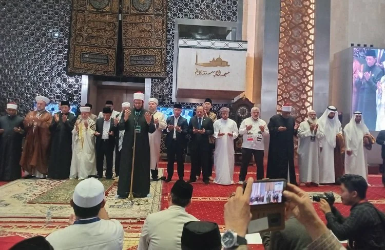 Imam Palestina Maher Alhuli mengungkap kondisi Masjid Al-Aqsa saat menghadiri IGIC 2026 di Jakarta dan menyoroti peran para imam. (Foto: Dok Kabar Muslim)
