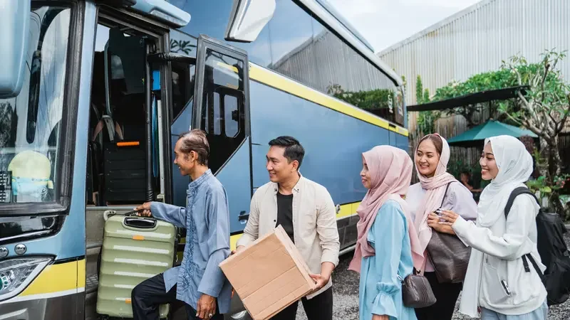 Ilustrasi mudik (Doc : Int).