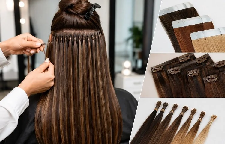 Bagaimana hukum hair extension dalam Islam? Simak dalil hadits, pandangan ulama, serta hikmah larangan menyambung rambut menurut syariat Islam. (Foto: Chatgpt/Serambi Muslim)