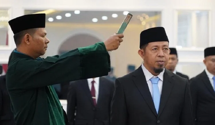 Direktur Jenderal Pesantren Kemenag, Basnang Said, mengatakan pihaknya akan mendorong pembenahan sarana, tata kelola, dan sistem kepengasuhan pesantren untuk mencegah kekerasan terhadap santri. (FOTO: Dok Kemenag)
